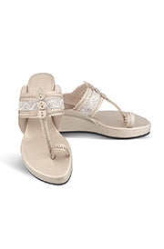 Classic Low K Wedges Champagne