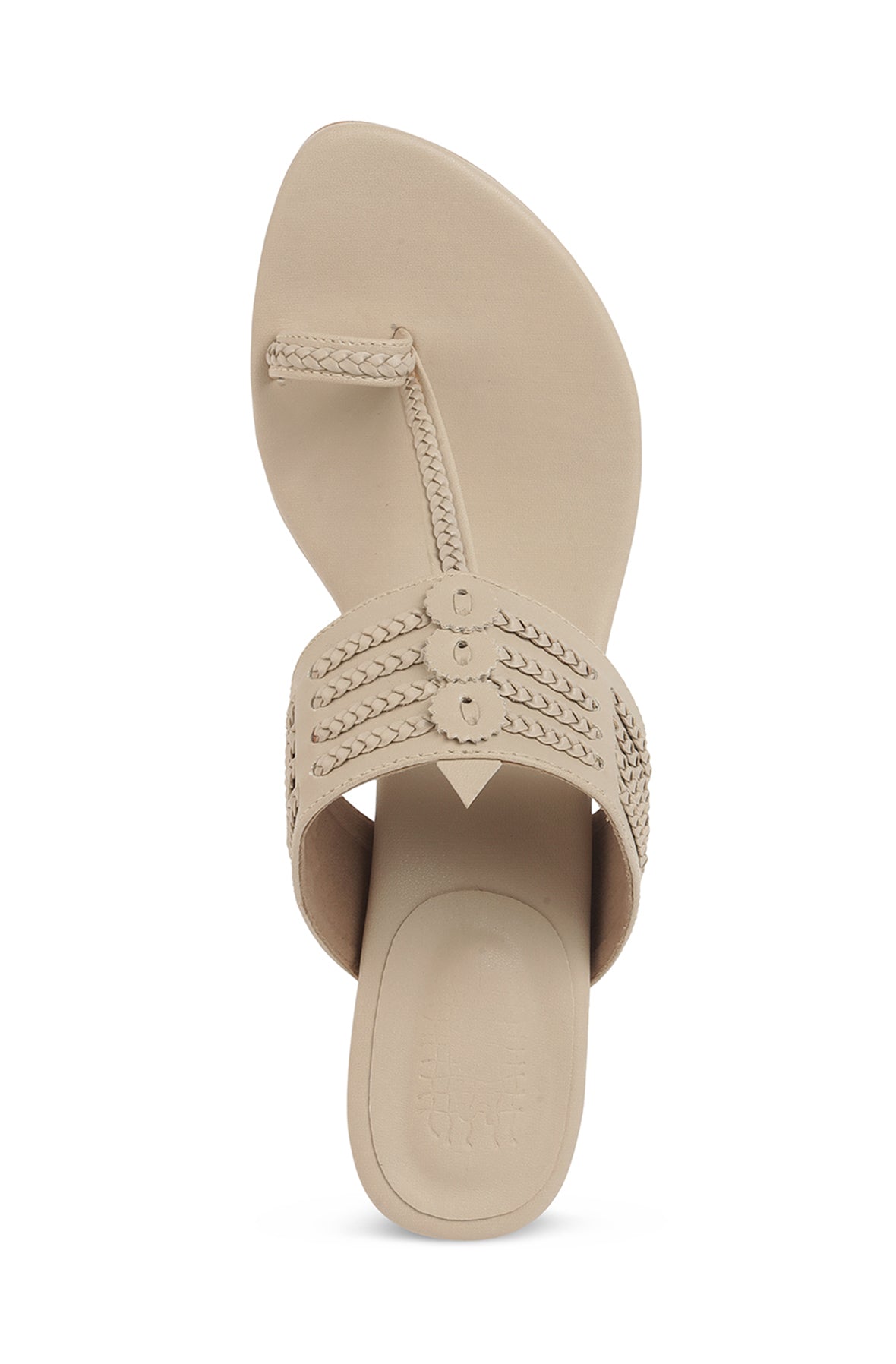 Classic High K Block Heel Taupe