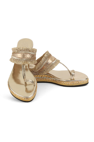 Gota Border Low K Wedge Gold