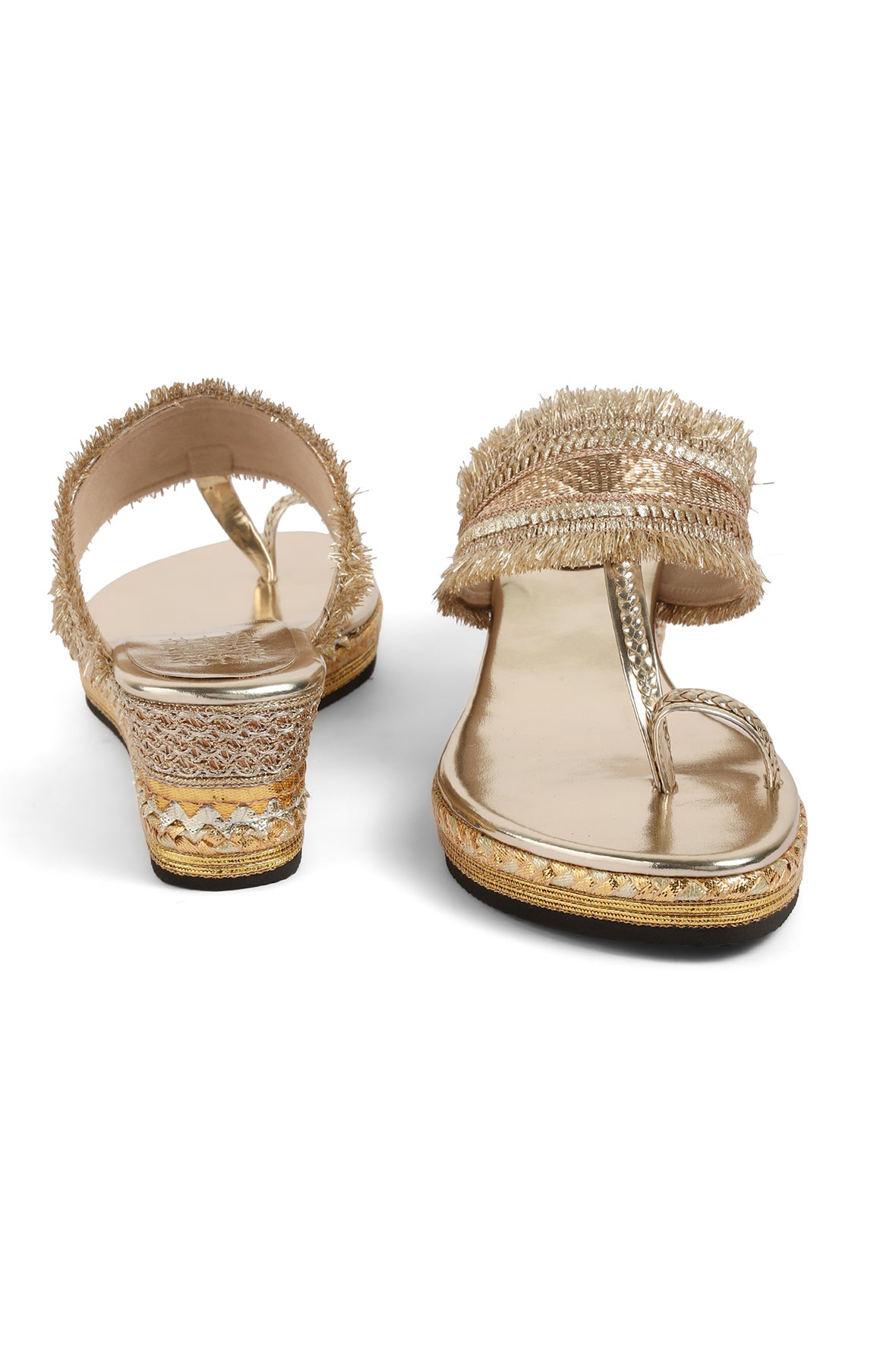 Gota Border Low K Wedge Silver