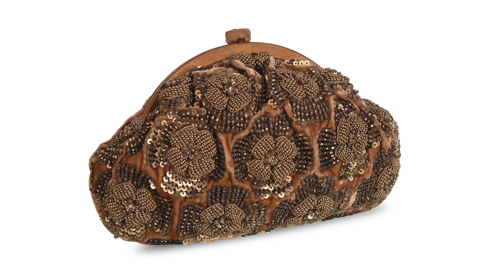Embellished Potli Bag Pewter