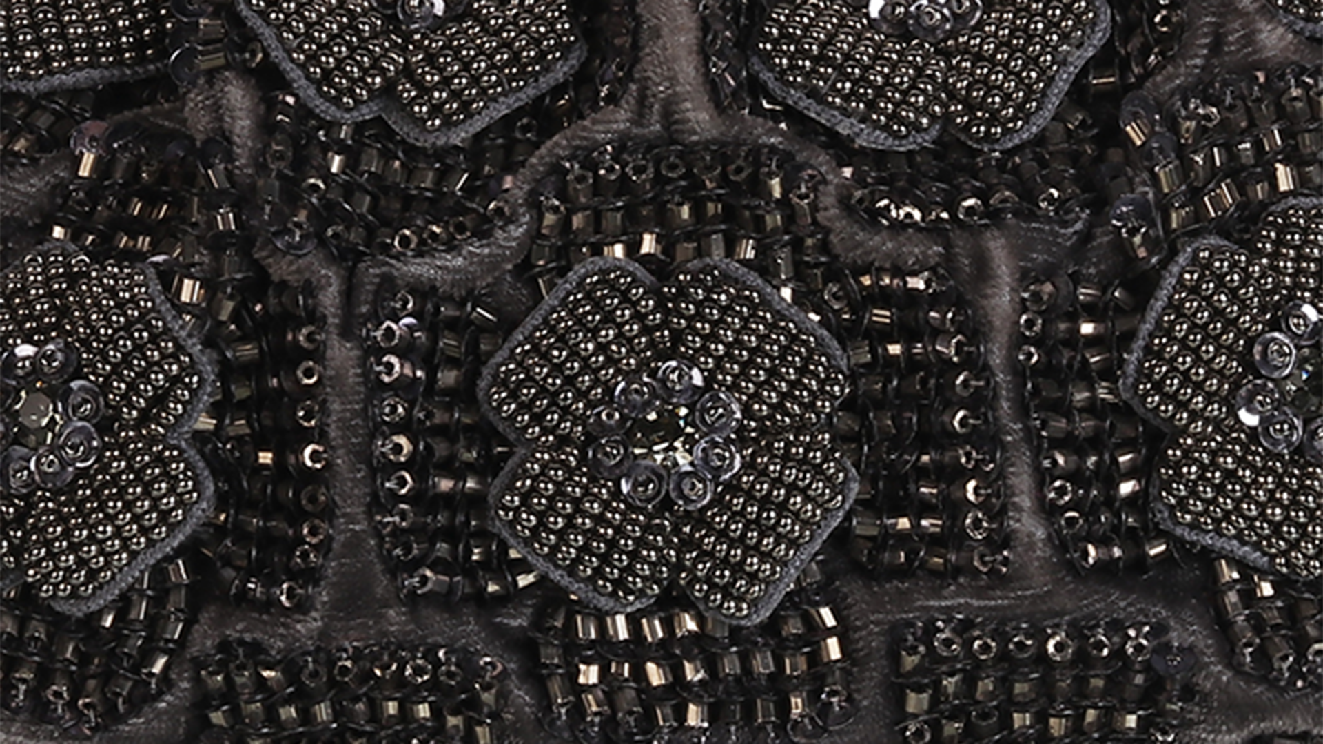 Embellished Potli Bag Pewter