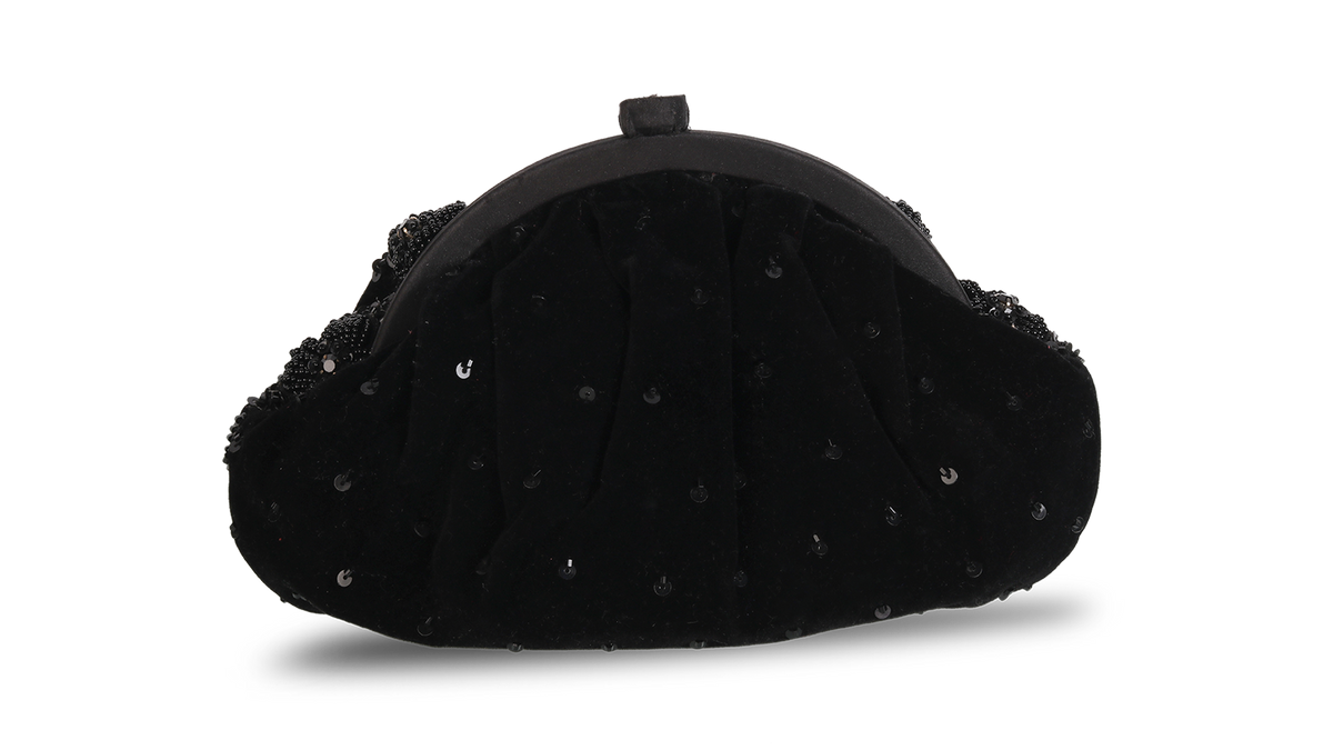 Embellished Potli Bag Pewter