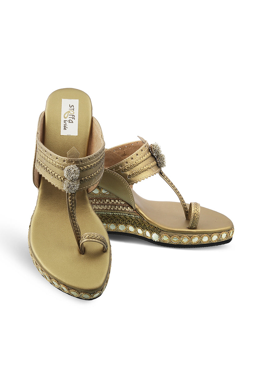 Multi Border High Wedge
