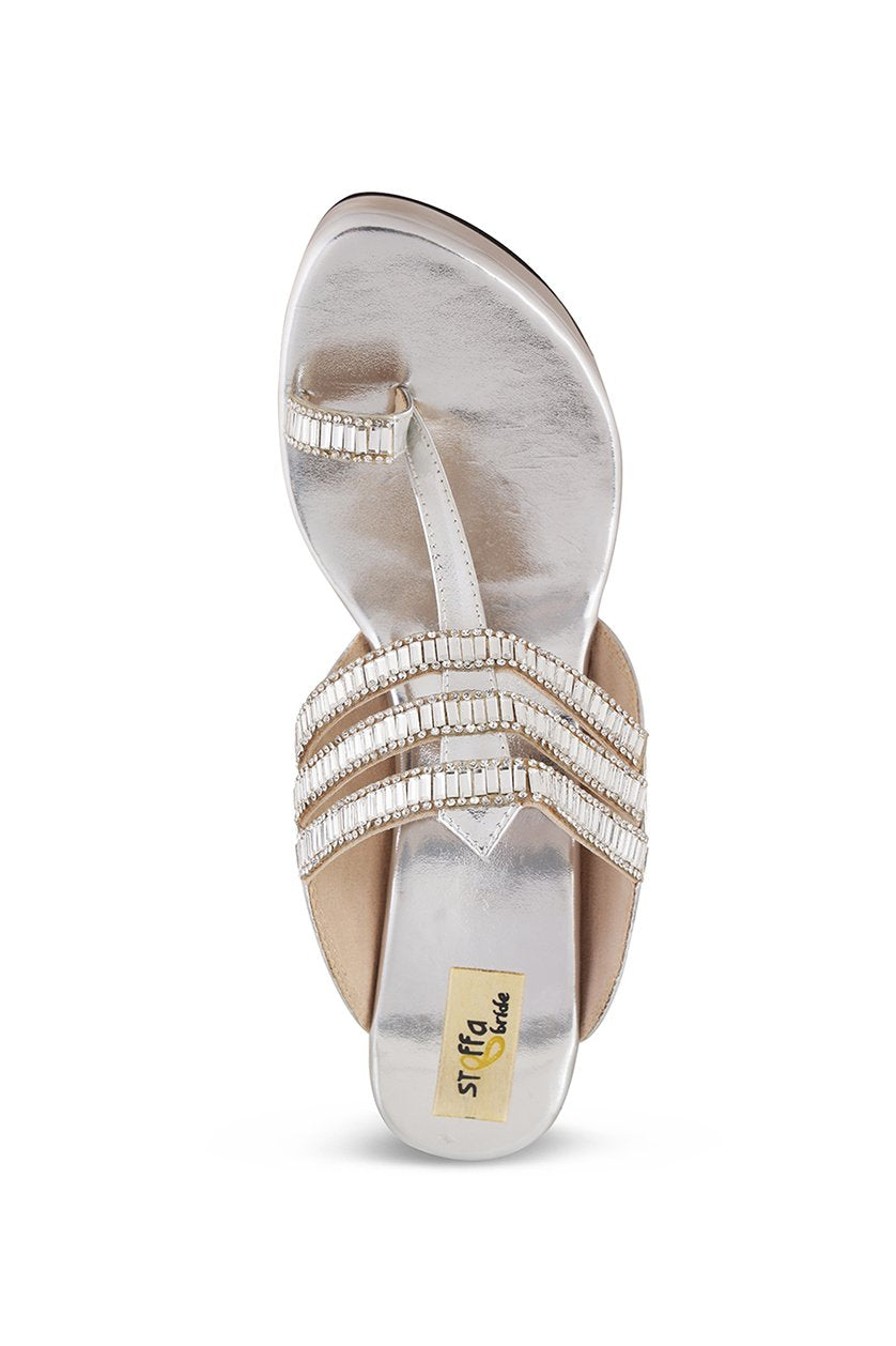 Crystal Higher K Wedge Silver