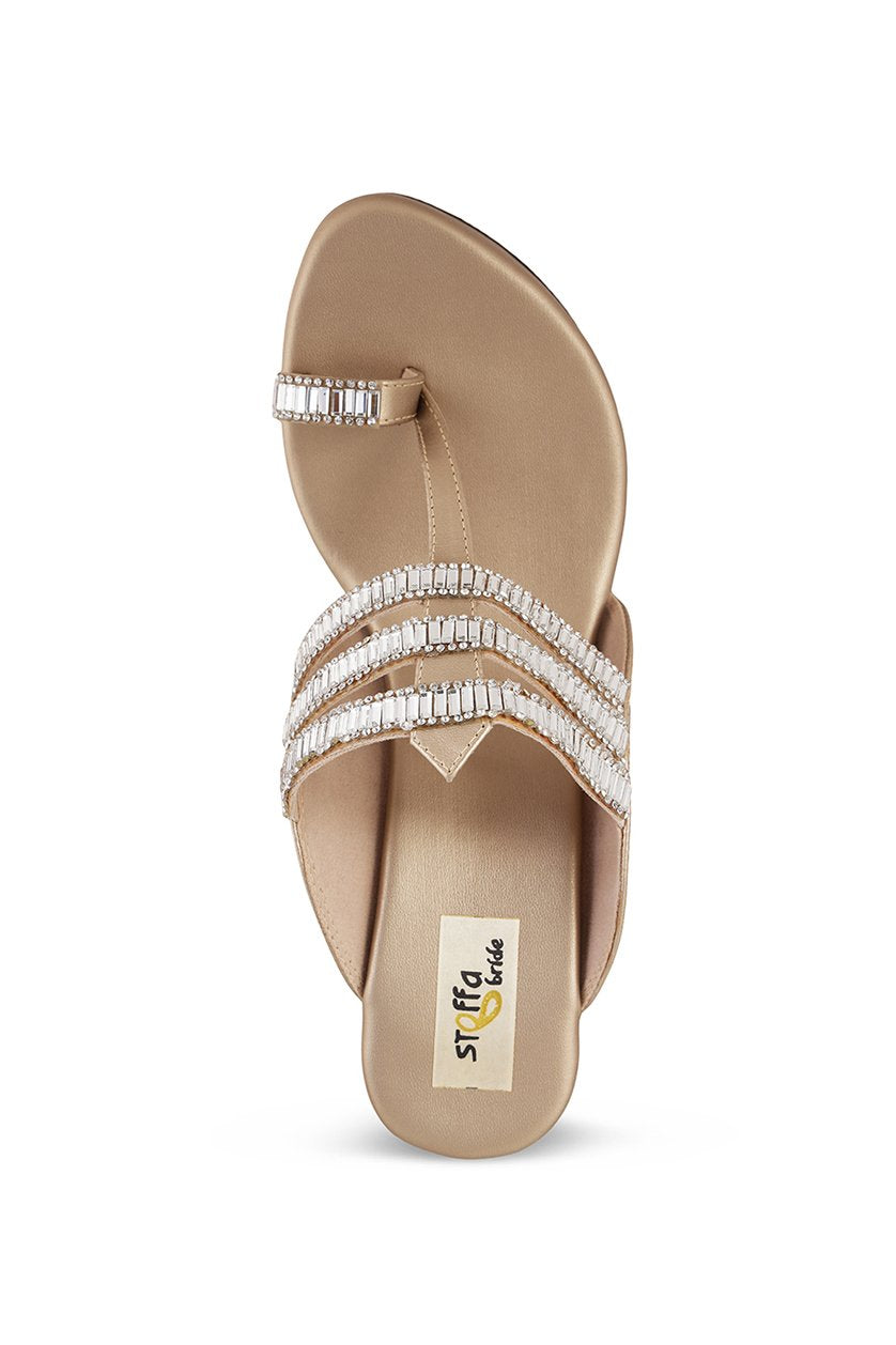 Crystal Higher K Wedge Silver