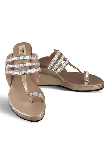 Crystal low K Wedge Champagne