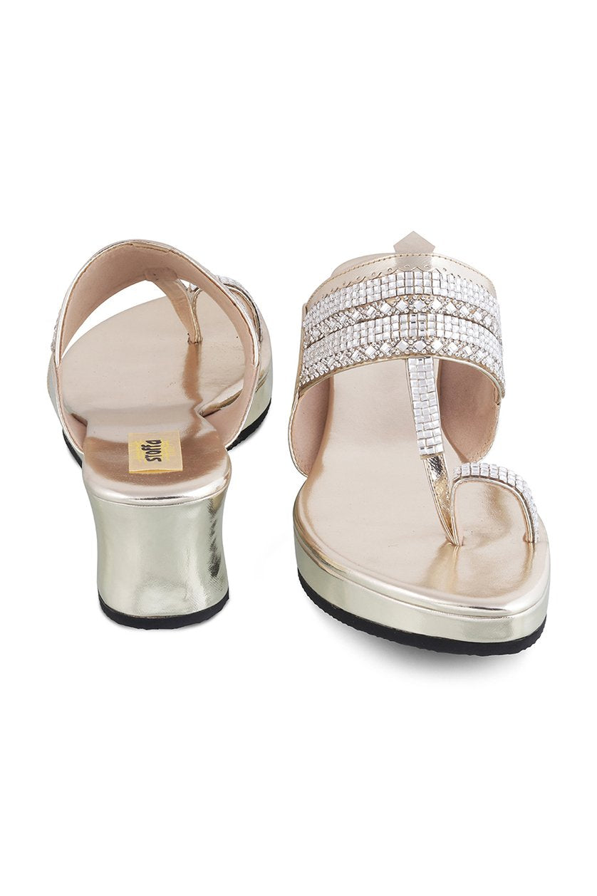 Crystal low K Wedge Light Gold