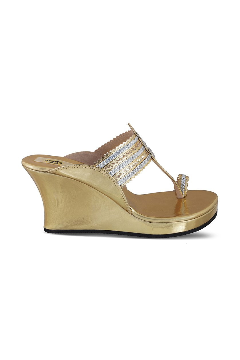 Classic High K Wedge Antique gold