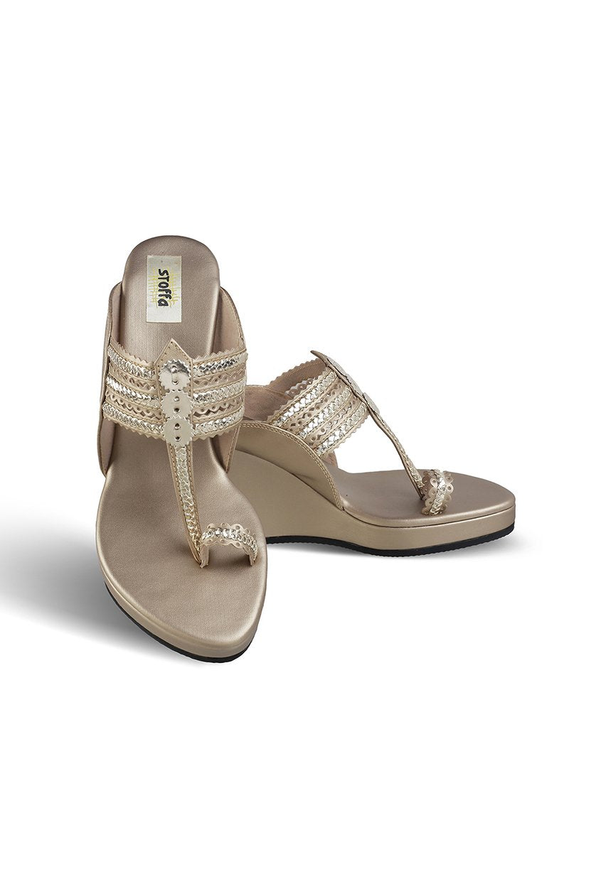 Classic High K Wedge Silver