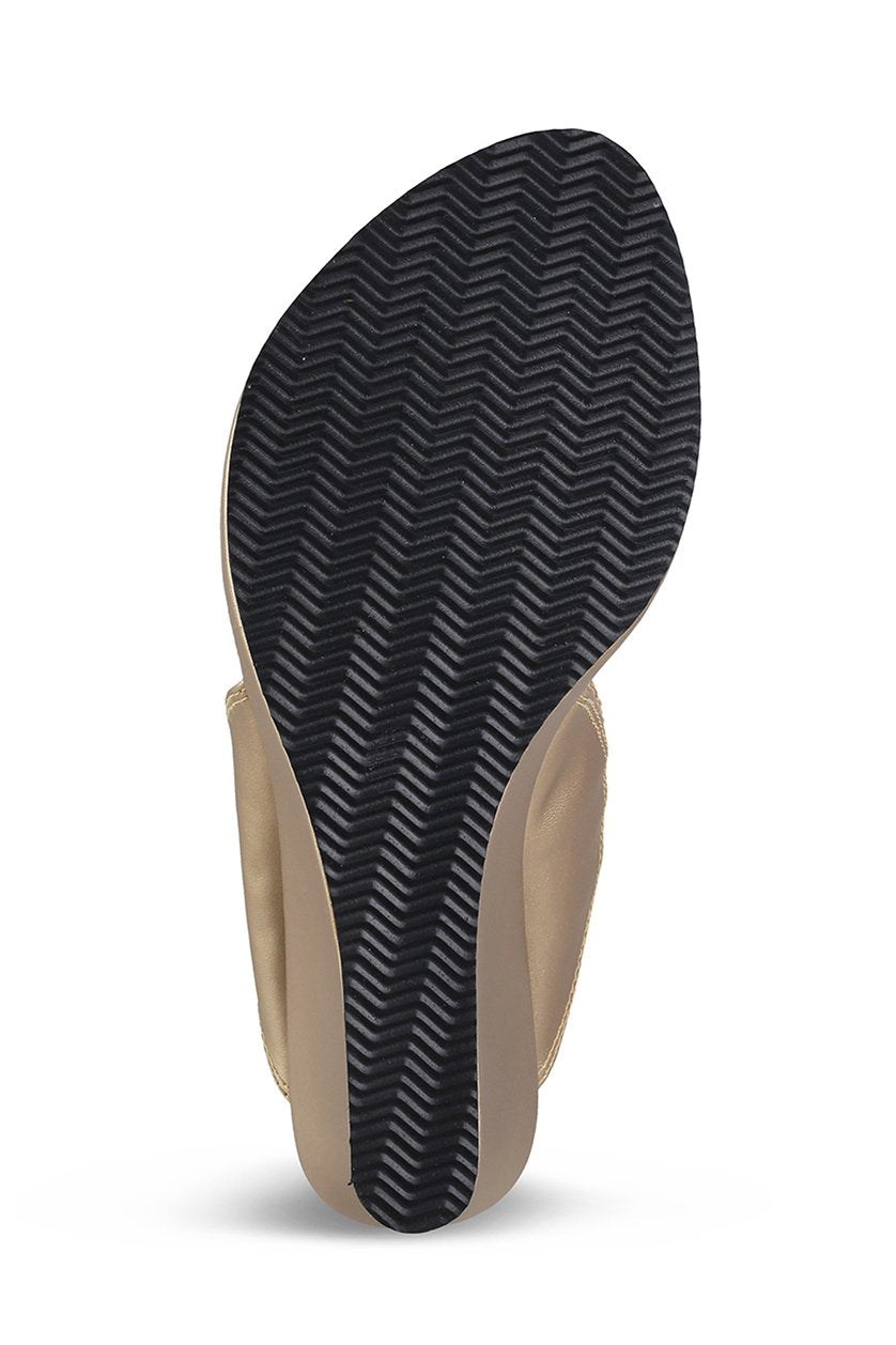 Classic High K Wedge Rose Gold
