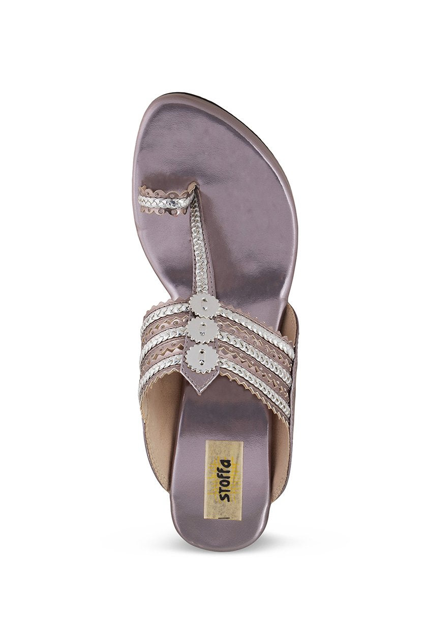 Classic High K Wedge Rose Gold
