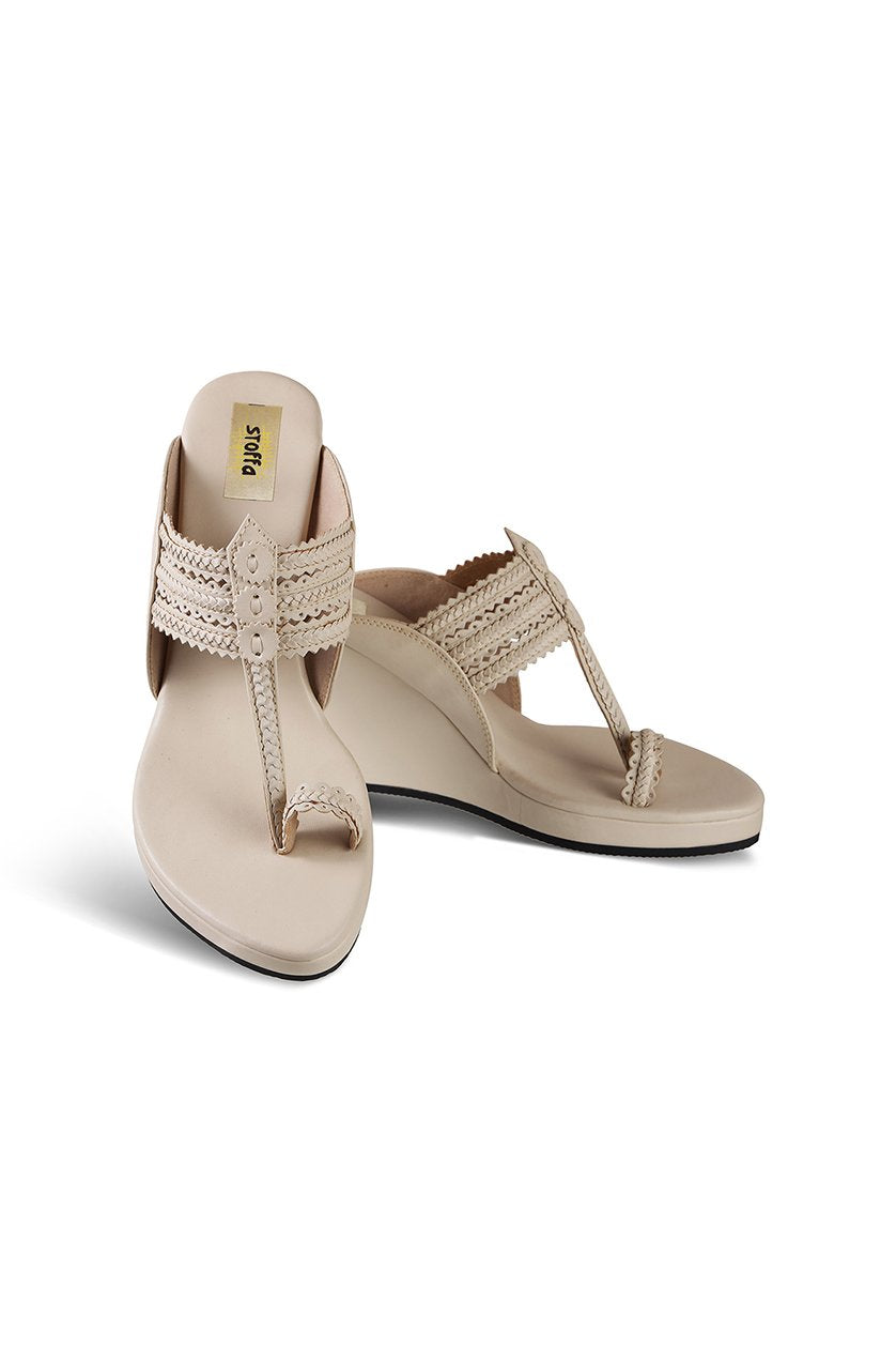 Classic High K Wedge Rose Gold