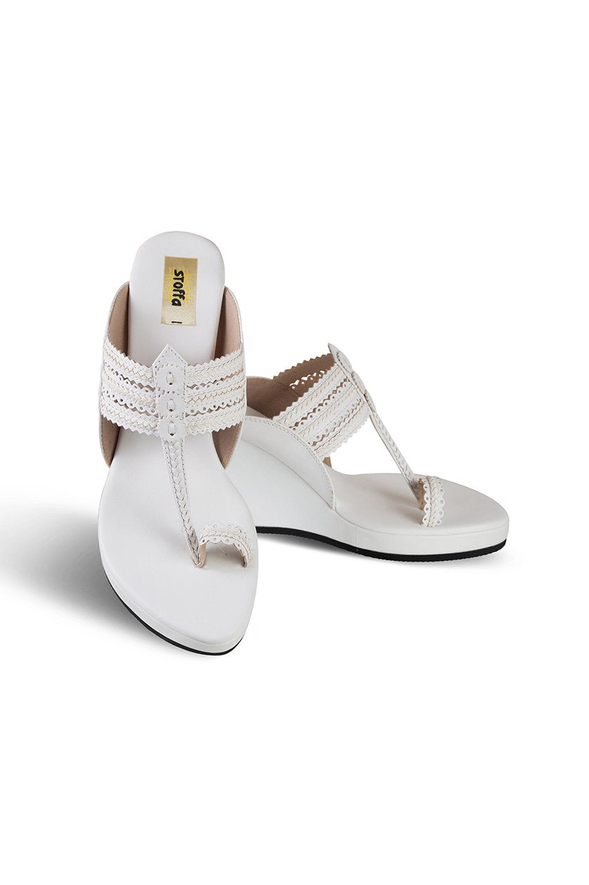 Classic High K Wedge Silver