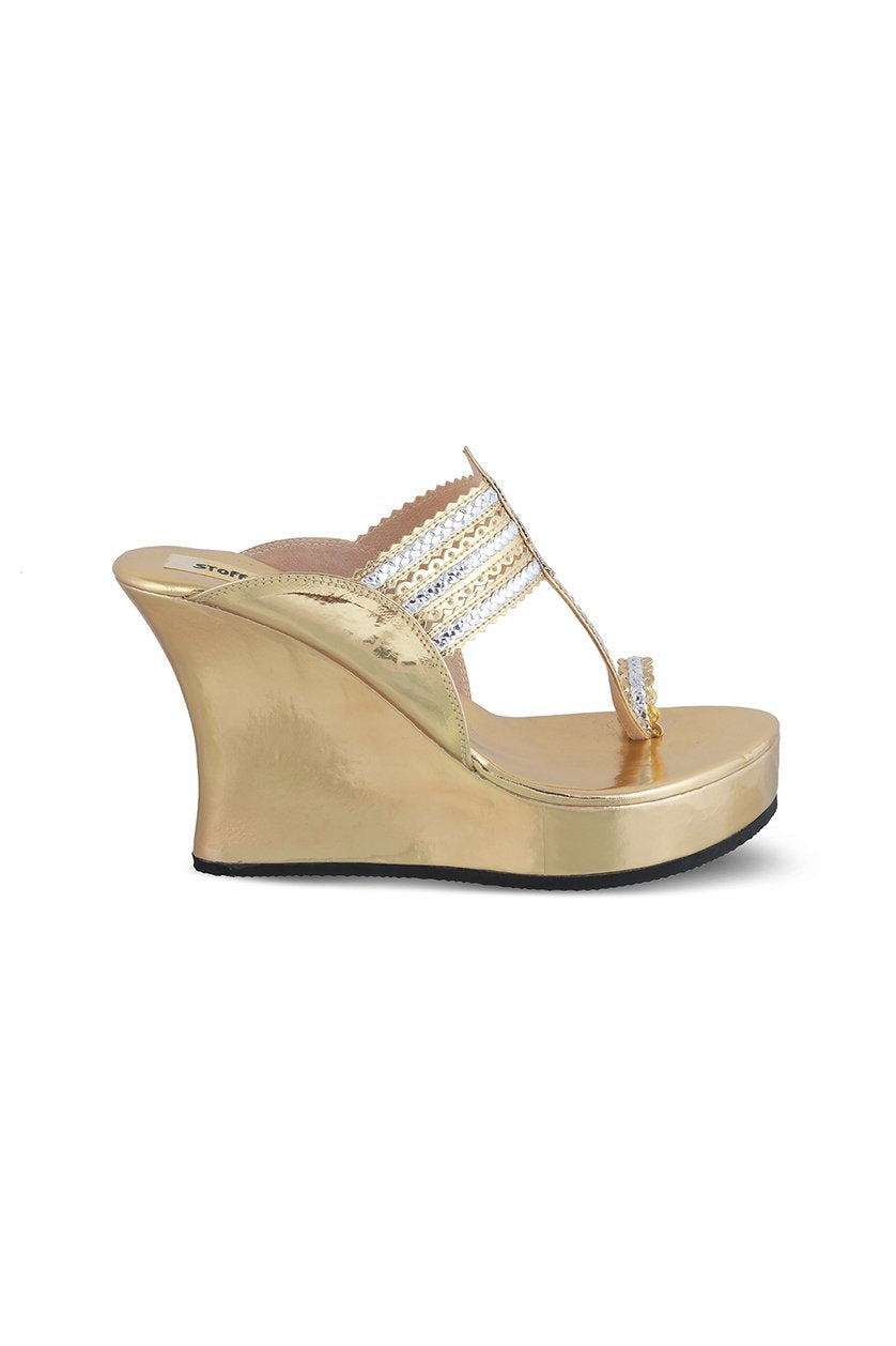 Classic Higher K Wedge Silver