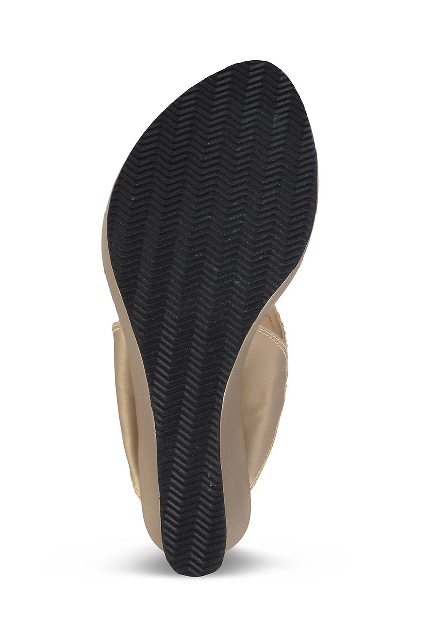 Classic Higher K Wedge Rose Gold