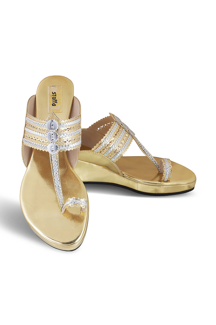 Classic Low K Wedge Taupe