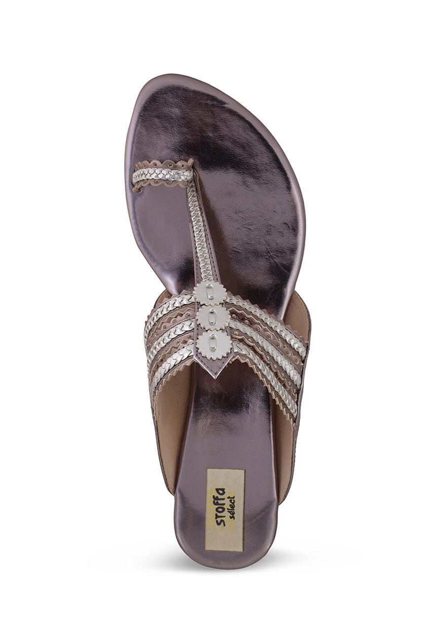 Classic Low K Wedge Antique Gold