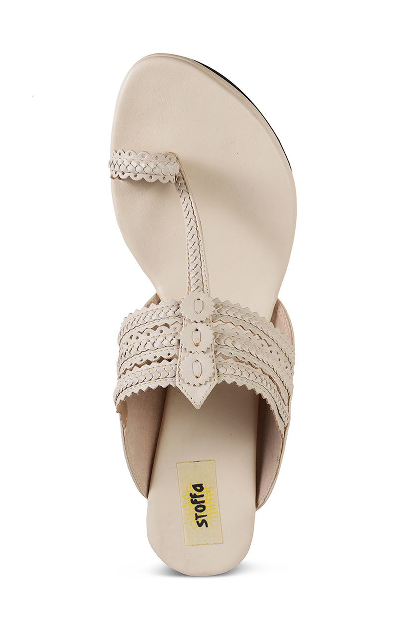 Classic Low K Wedge Taupe