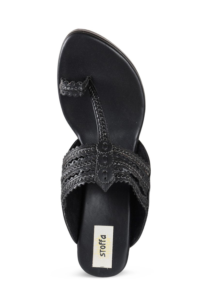 Classic K Block Heel Gold