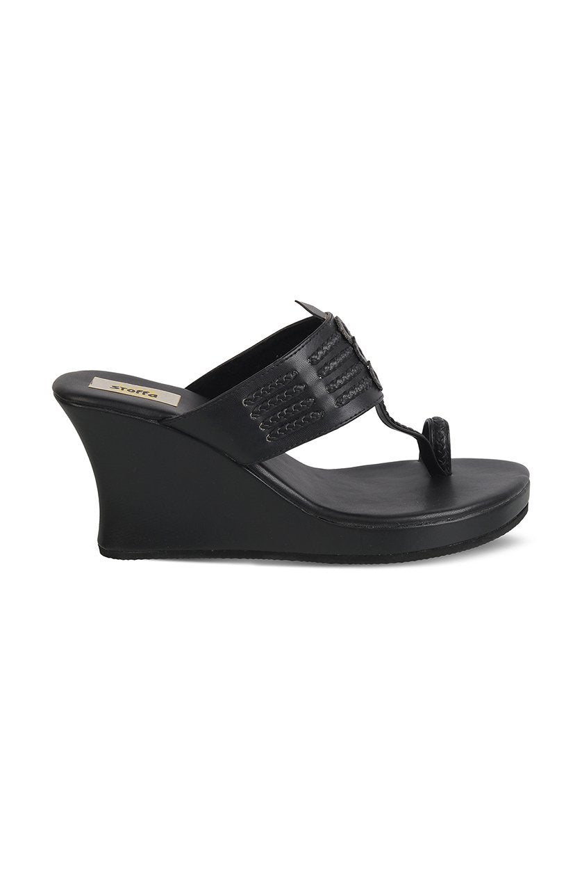 Classic High K Wedge Black