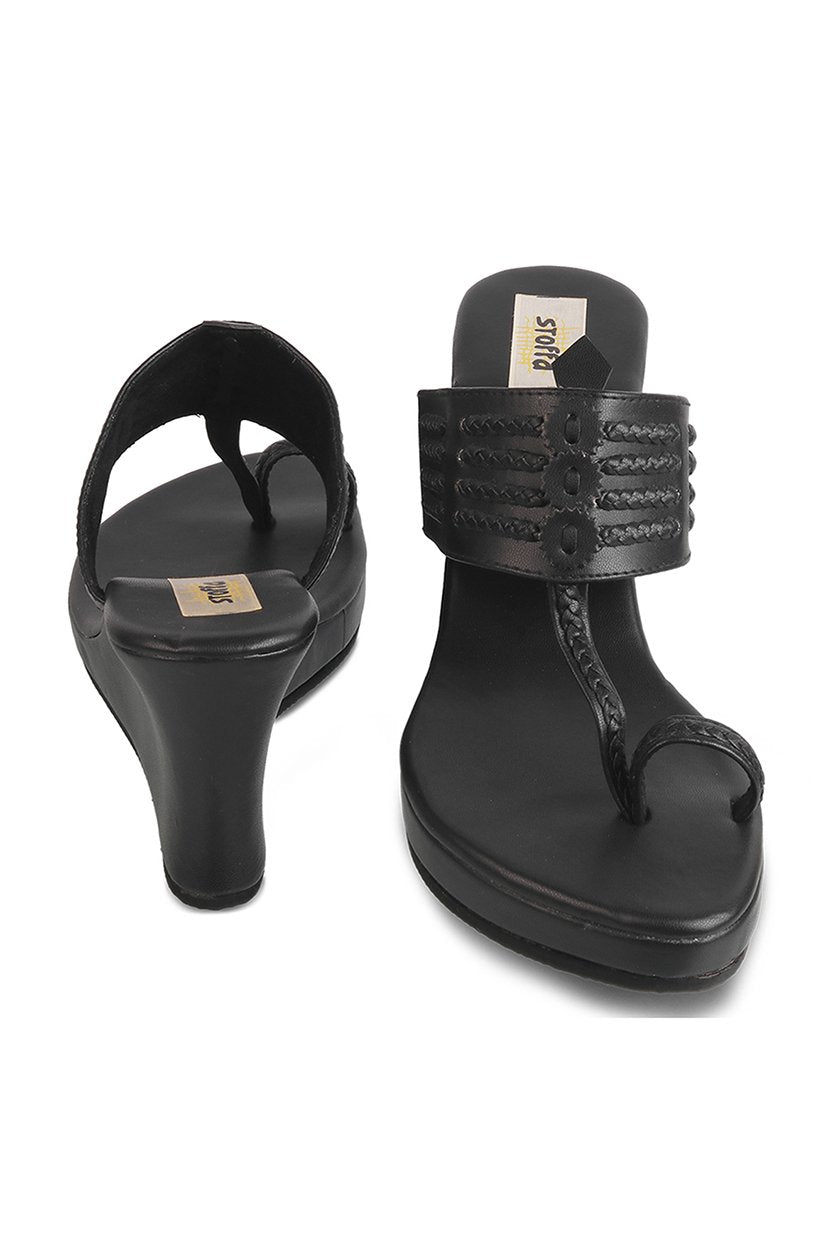 Classic High K Wedge Black