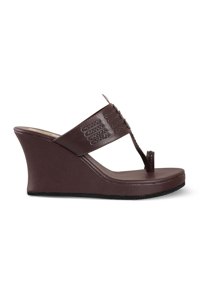 Classic High K Wedge Chocolate
