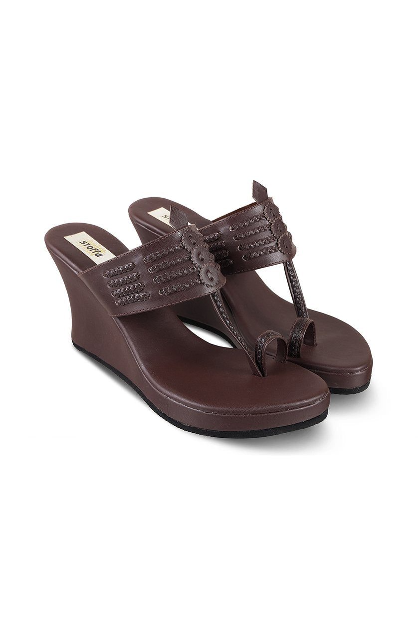 Classic High K Wedge Chocolate