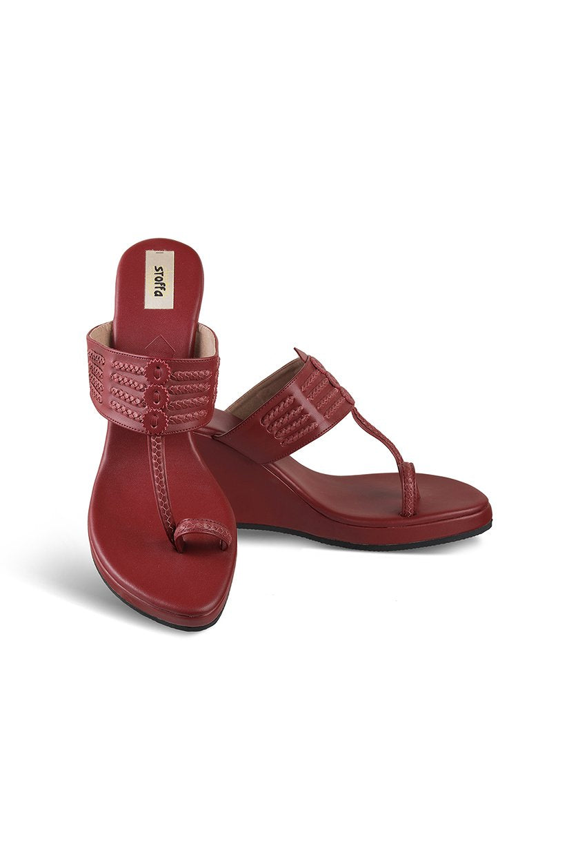 Classic High K Wedge Chocolate