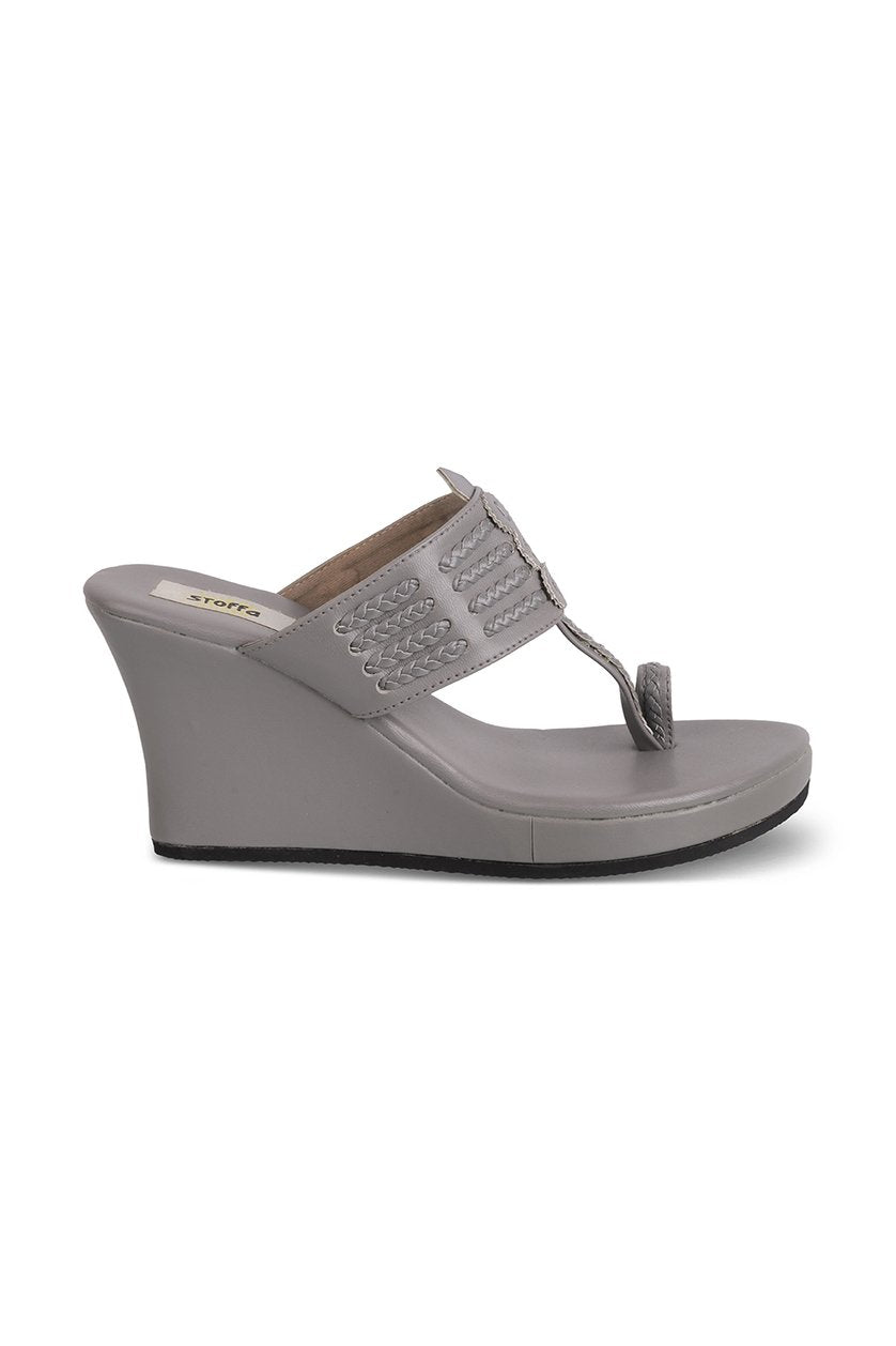 Classic High K Wedge Slate