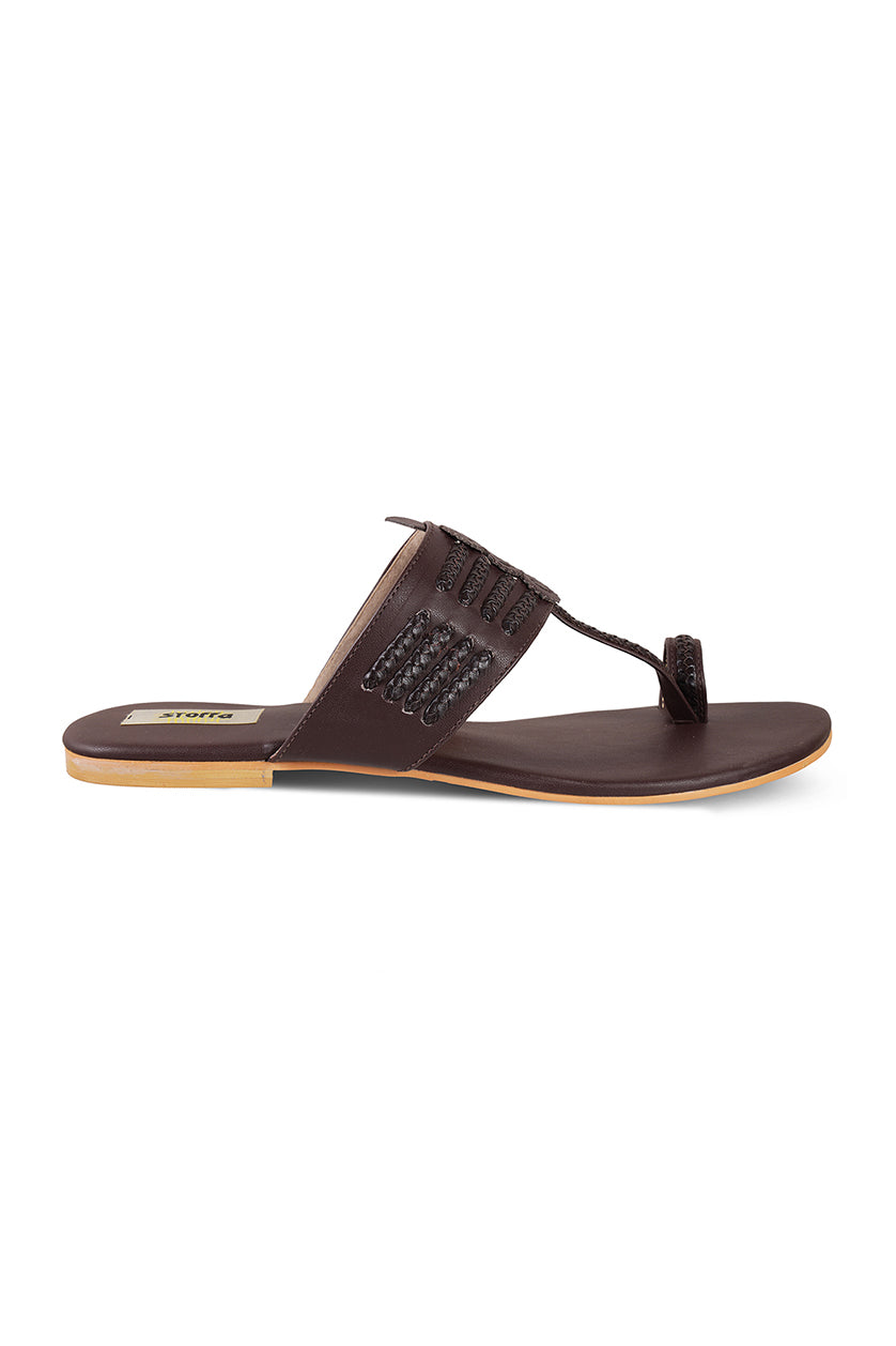 Classic K Flats Dark Grey