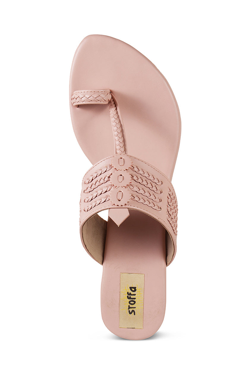 Classic K Flats Taupe