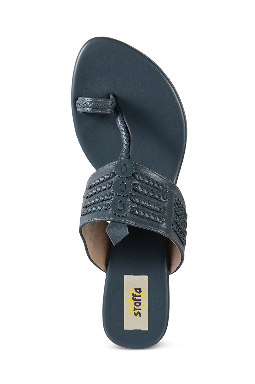 Classic K Flats Navy