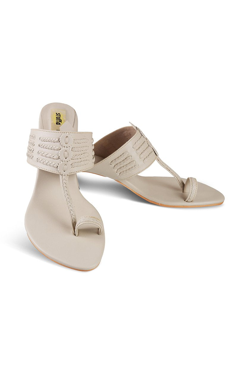 Classic K Block Heel Rose Antique