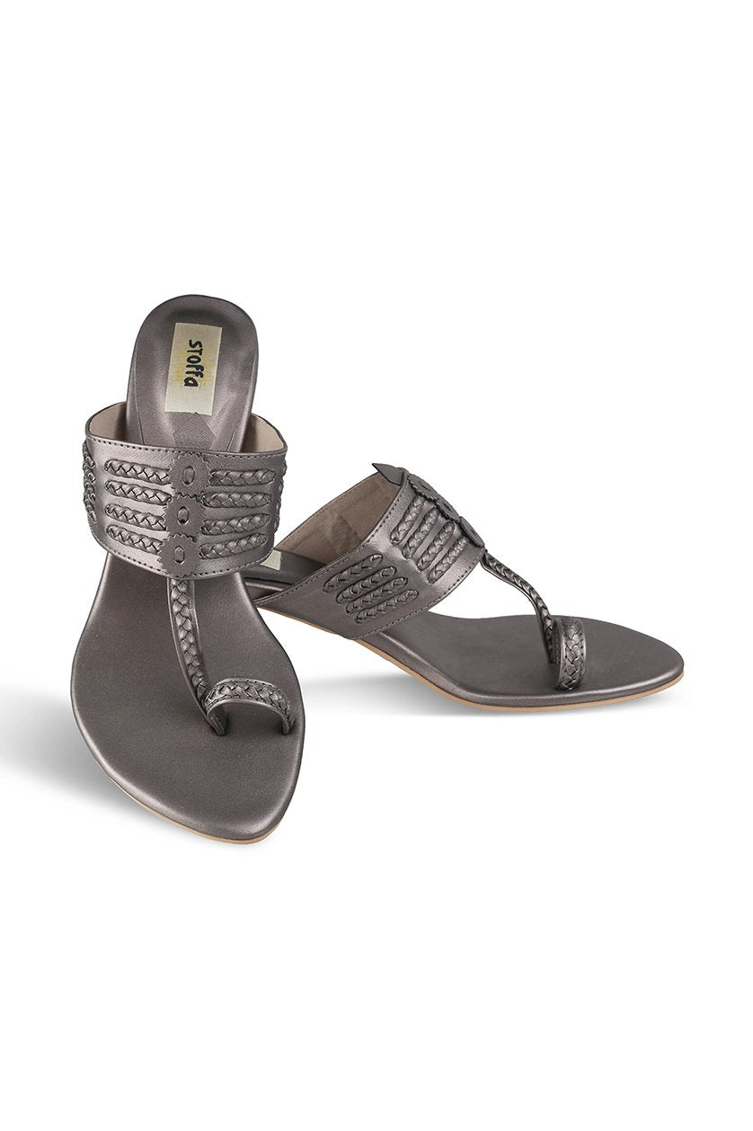 Classic K Block Heel Rose Antique