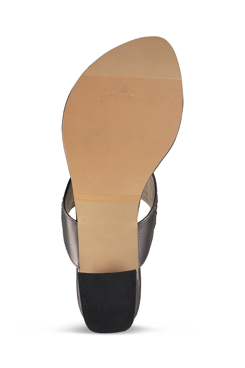 Classic K Block Heel Rose Antique