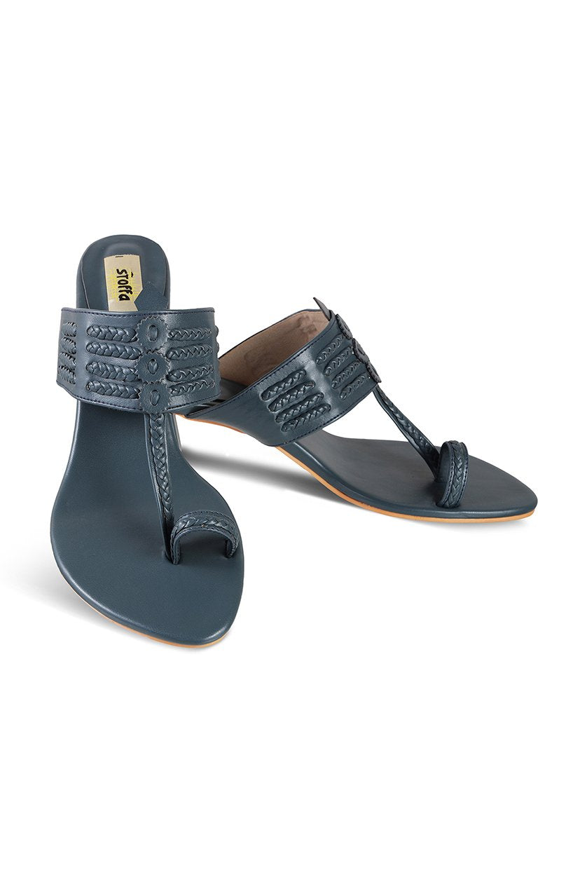 Classic K Block Heel Taupe